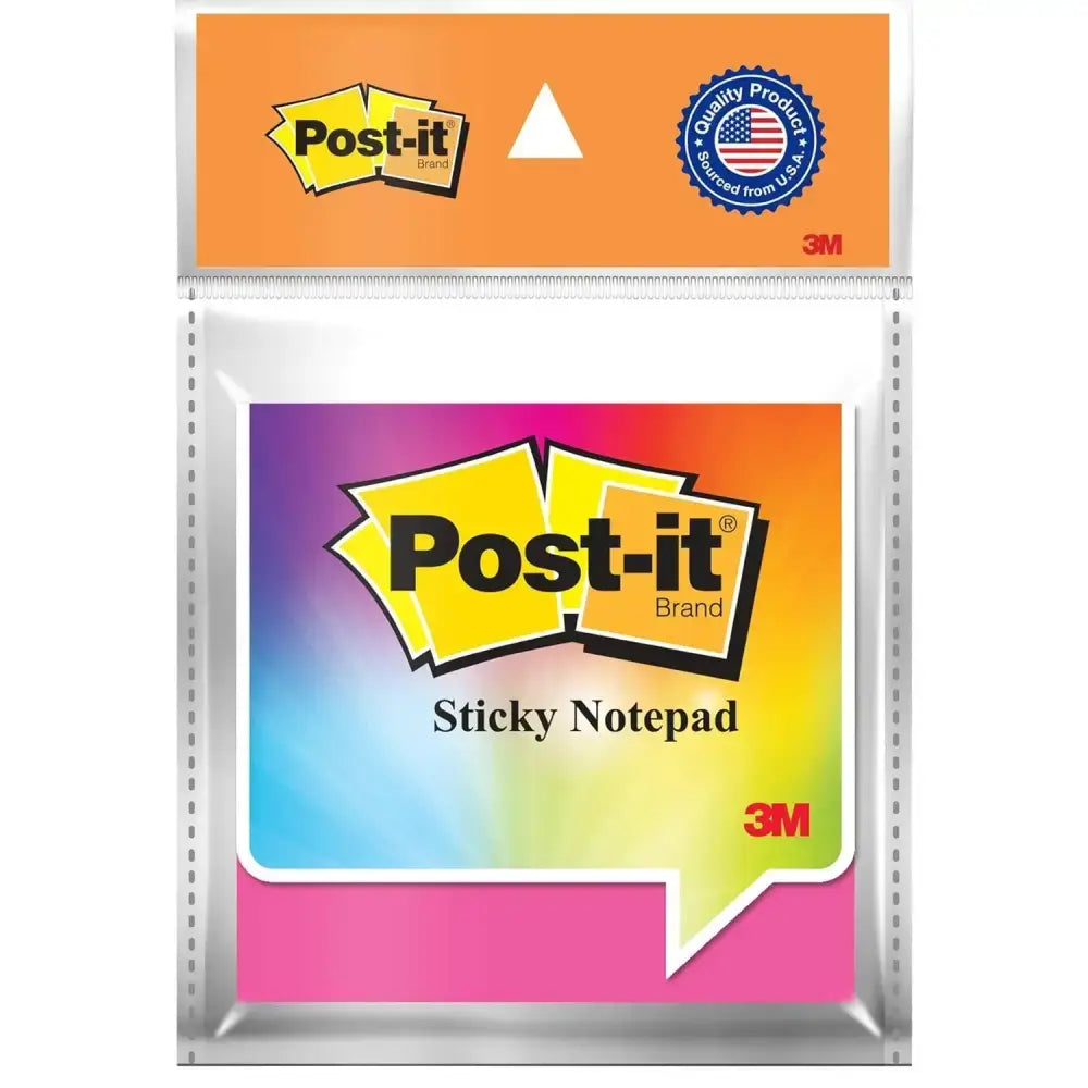 Post-it Notes Colour 3’’x3’’ | 100 Sheets per pad - Sticky Notes