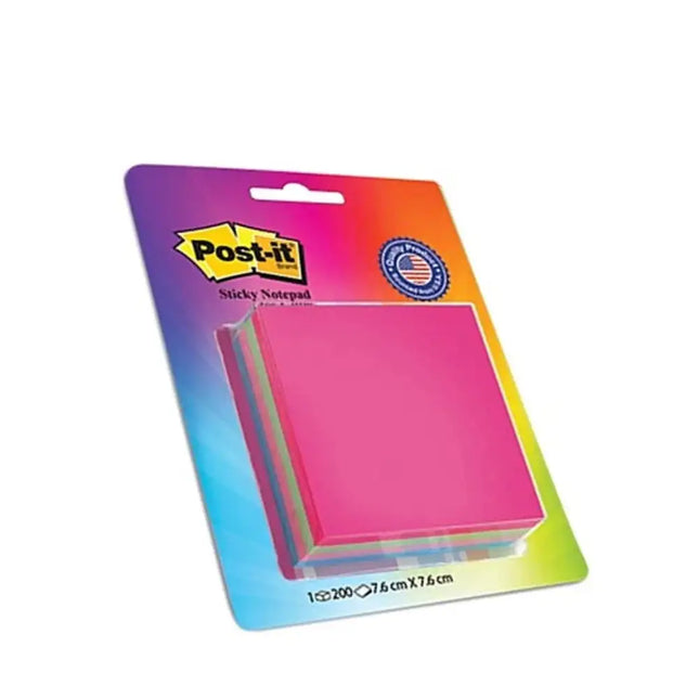 Post-it Notes Cube 3’’x3’’ | 200 Sheets - Sticky Notes