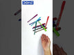 DOMS Art Carnival Kit | Comes With Zipper Bag | Combination of 12 Stationery Items displayed on a white background.