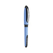 Schneider One Hybrid N MM Roller Ball Pen in blue color with a sleek design.