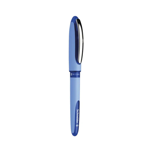 Schneider One Hybrid N MM Roller Ball Pen - Blue / 0.5 MM - Roller Ball Pens