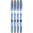 Schneider One Hybrid N MM Roller Ball Pen colorful caps and bodies featuring various color options.