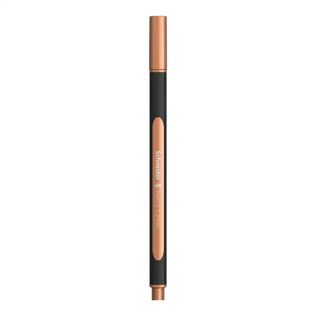 Schneider Paint-it 020 Metallic Liner Pens in copper metallic, perfect for DIY projects and handlettering.