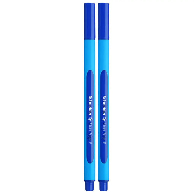 Schneider Slider Edge Ball Pen Fine | Pack of 2 - Blue - Ball Pens