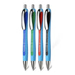 Schneider Slider Rave XB Ball Point Pen in four colors: blue, green, red, and black.