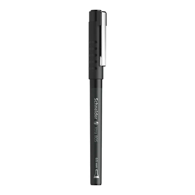 Schneider Xtra 805 0.5 MM Roller Ball Pen - Black - Roller Ball Pens
