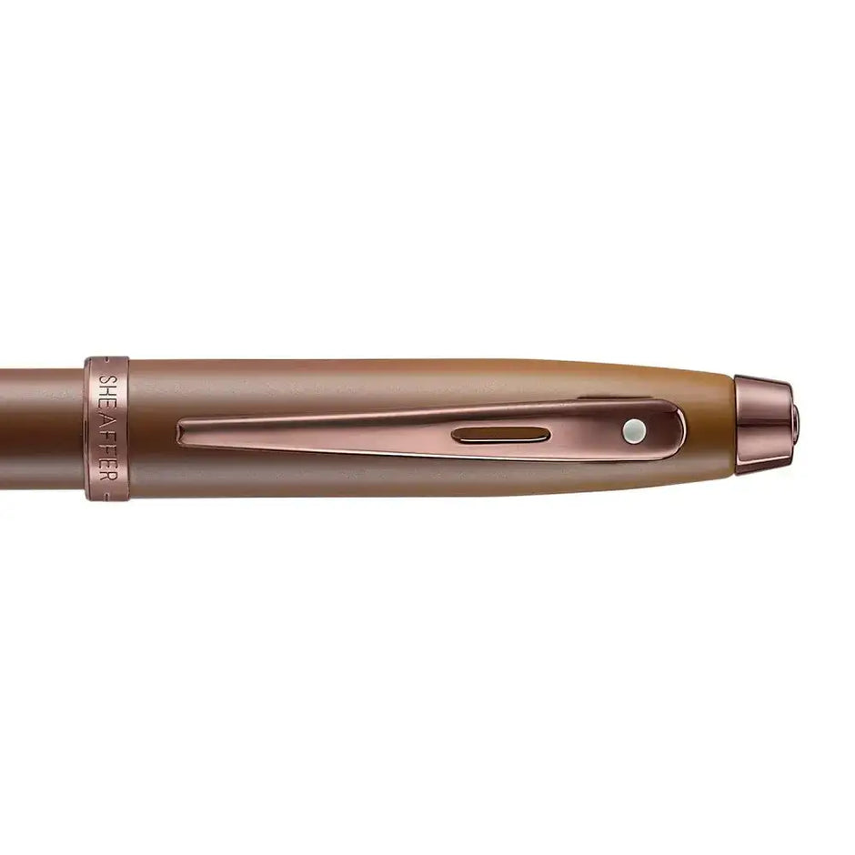Sheaffer Coffee Edition 100 9374 Ball Pen with Card Holder - Gift Set