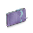 Sheaffer Expressions VFM 9430 Blue and Purple Ball Pen with Leather Card Case - Gift Set