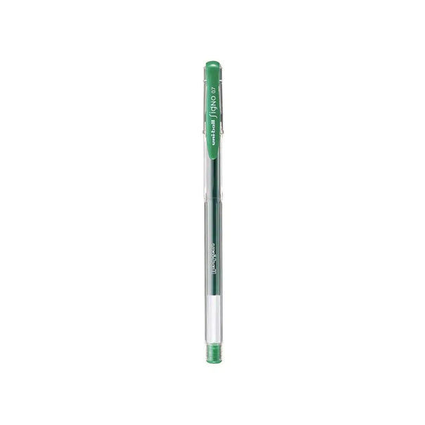 Uni-Ball Signo UM-100 0.7MM Roller Ball Pen - Green - Roller Ball Pens