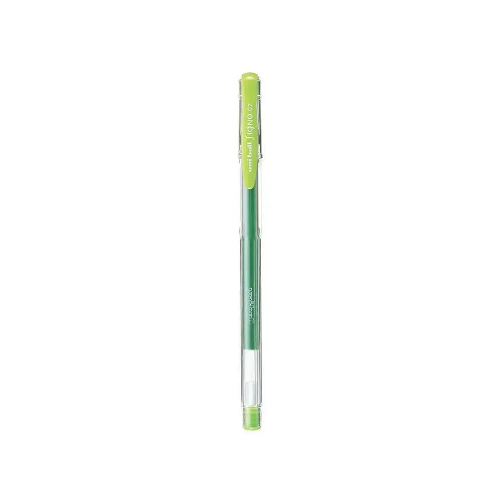Uni-Ball Signo UM-100 0.7MM Roller Ball Pen - Light Green - Roller Ball Pens
