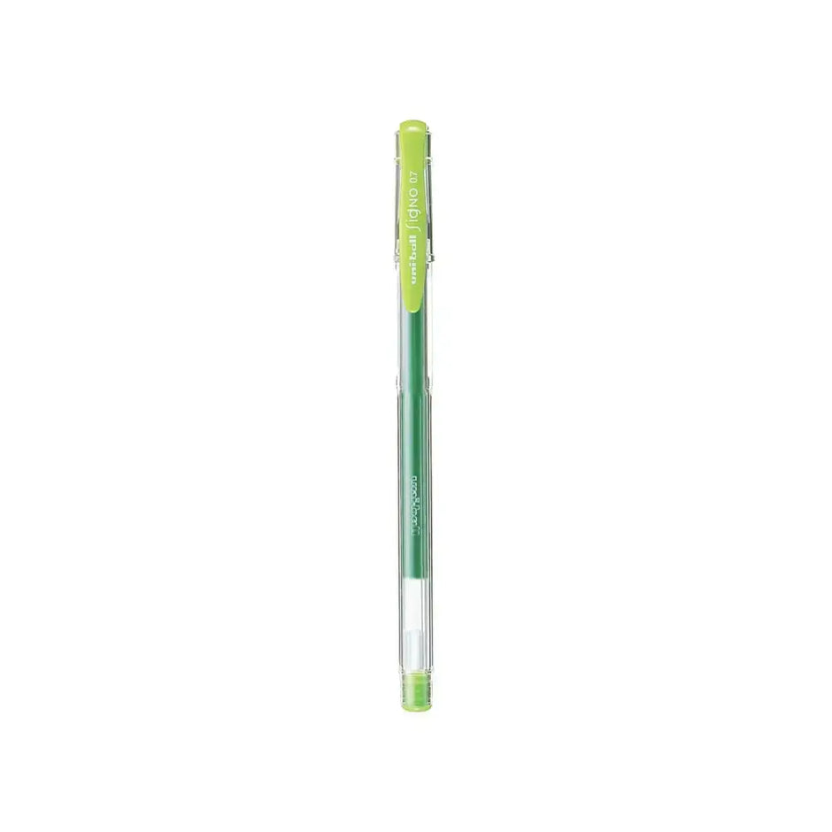 Uni-Ball Signo UM-100 0.7MM Roller Ball Pen - Light Green - Roller Ball Pens
