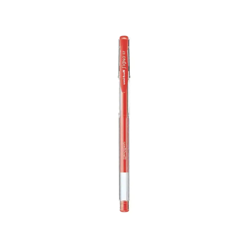 Uni-Ball Signo UM-100 0.7MM Roller Ball Pen - Red - Roller Ball Pens