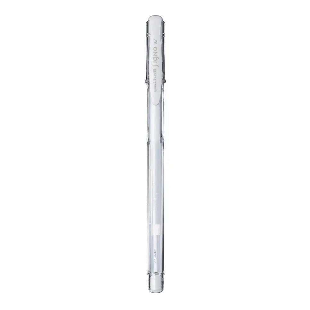 Uni-Ball Signo UM-100 0.7MM Roller Ball Pen - White - Roller Ball Pens