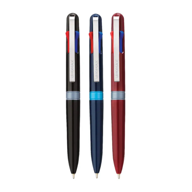 Unomax 4Tron Ball Pen | Ink Colour - Blue Black Red and Green - Ball Pens