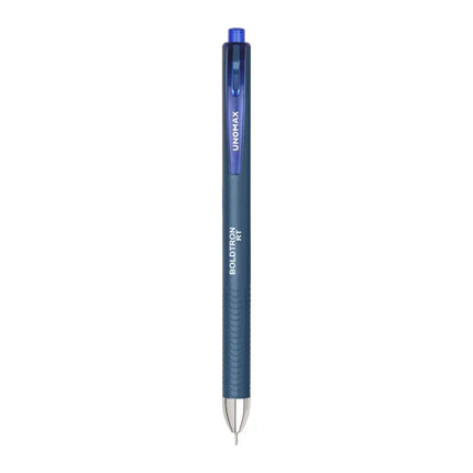 Unomax Boldtron RT Ball Pen | Ink Colour - Blue and Black - Black - Ball Pens