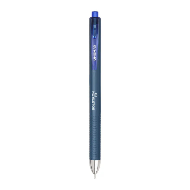 Unomax Boldtron RT Ball Pen | Ink Colour - Blue and Black - Black - Ball Pens