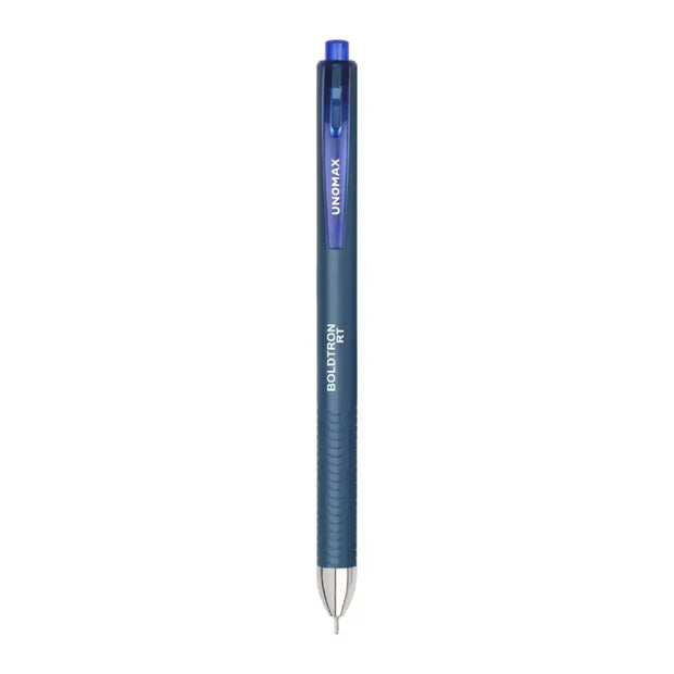 Unomax Boldtron RT Ball Pen | Ink Colour - Blue and Black - Black - Ball Pens