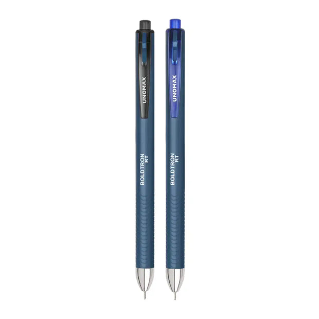 Unomax Boldtron RT Ball Pen | Ink Colour - Blue and Black - Ball Pens