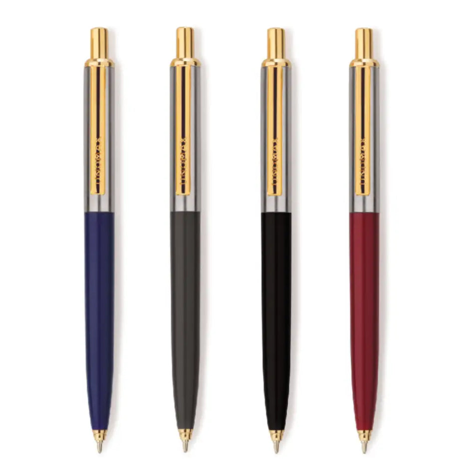 Unomax Classic Gold Ball Pen | Ink Colour - Blue - Ball Pens