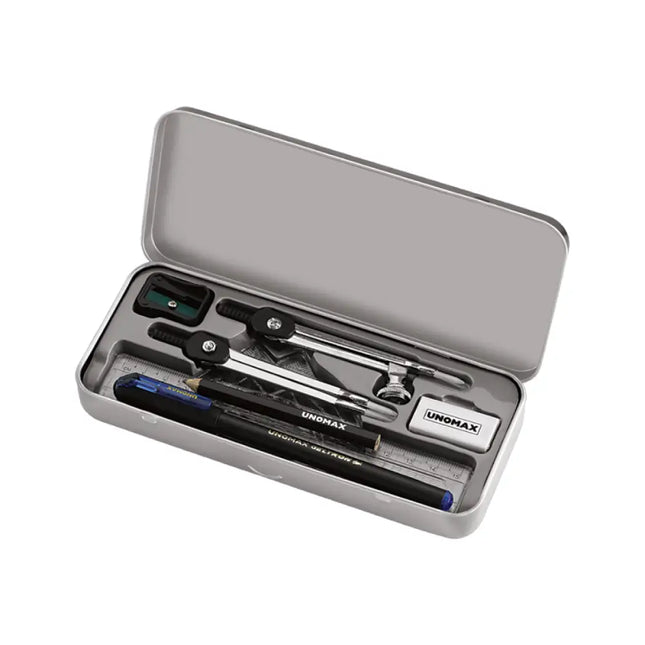 Unomax Cosmos Mathematical Drawing Instruments Box - Geometry Box