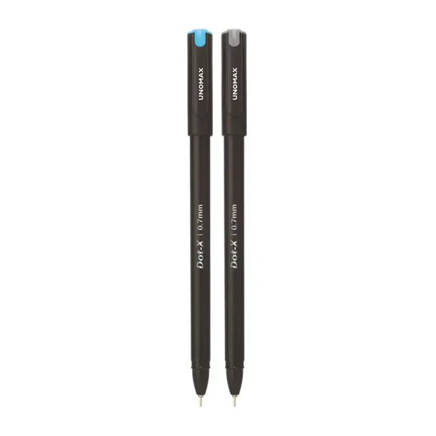 Unomax Dot-X Ball Pen | Ink Colour - Blue and Black - Ball Pens