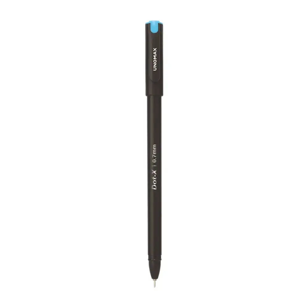 Unomax Dot-X Ball Pen | Ink Colour - Blue and Black - Blue - Ball Pens