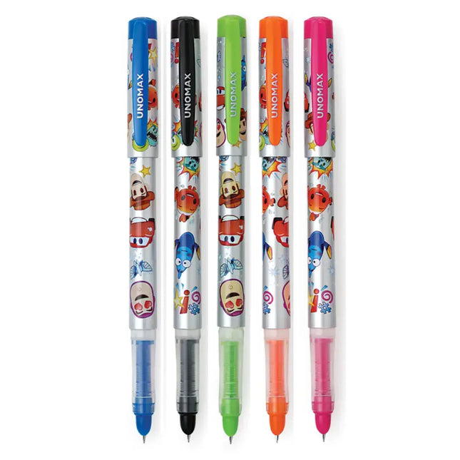 Unomax Emoji Fountain Pen | Includes 2 Ink Cartridges - Fountain Pen