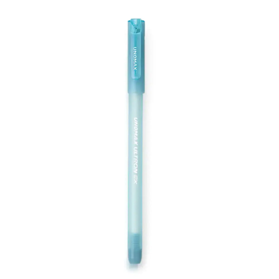 Unomax Frostron Gel Pen | Waterproof Ink | Ink Colour - Blue Black and Red - Gel Pens