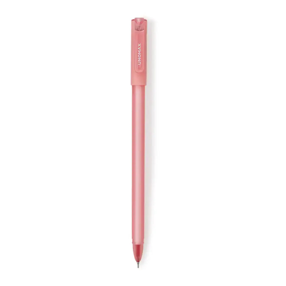Unomax Frostron Gel Pen | Waterproof Ink | Ink Colour - Blue Black and Red - Red - Gel Pens