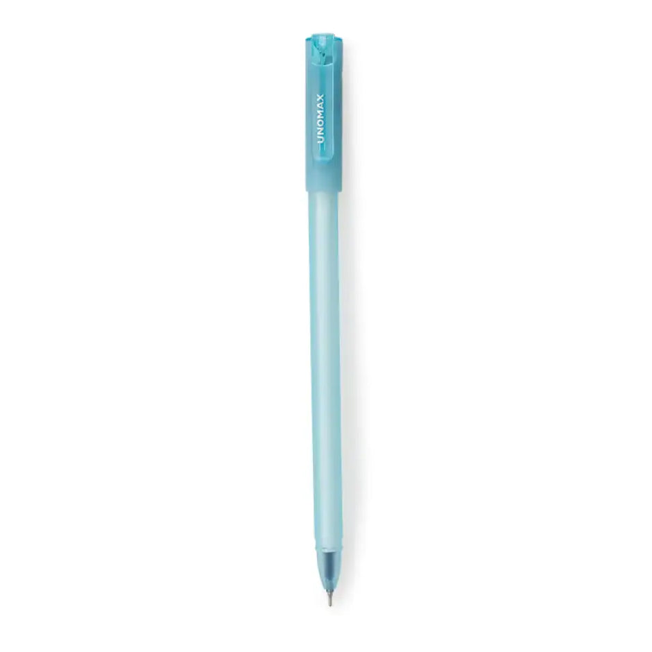Unomax Frostron Gel Pen | Waterproof Ink | Ink Colour - Blue Black and Red - Blue - Gel Pens