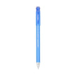 Unomax Geltron Jumbo 3X Gel Pen | Waterproof Ink | Ink Colour - Blue Black and Red - Blue - Gel Pens
