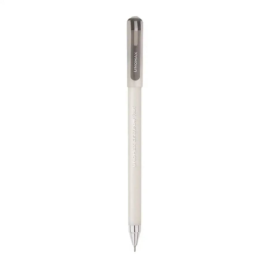 Unomax Geltron Pearl Gel Pen | Waterproof Ink | Ink Colour - Blue Black and Red - Black - Gel Pens
