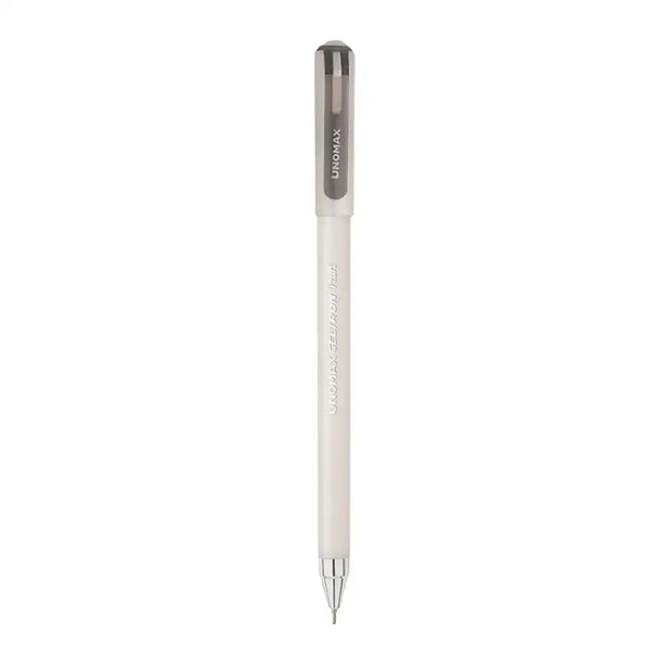 Unomax Geltron Pearl Gel Pen | Waterproof Ink | Ink Colour - Blue Black and Red - Black - Gel Pens