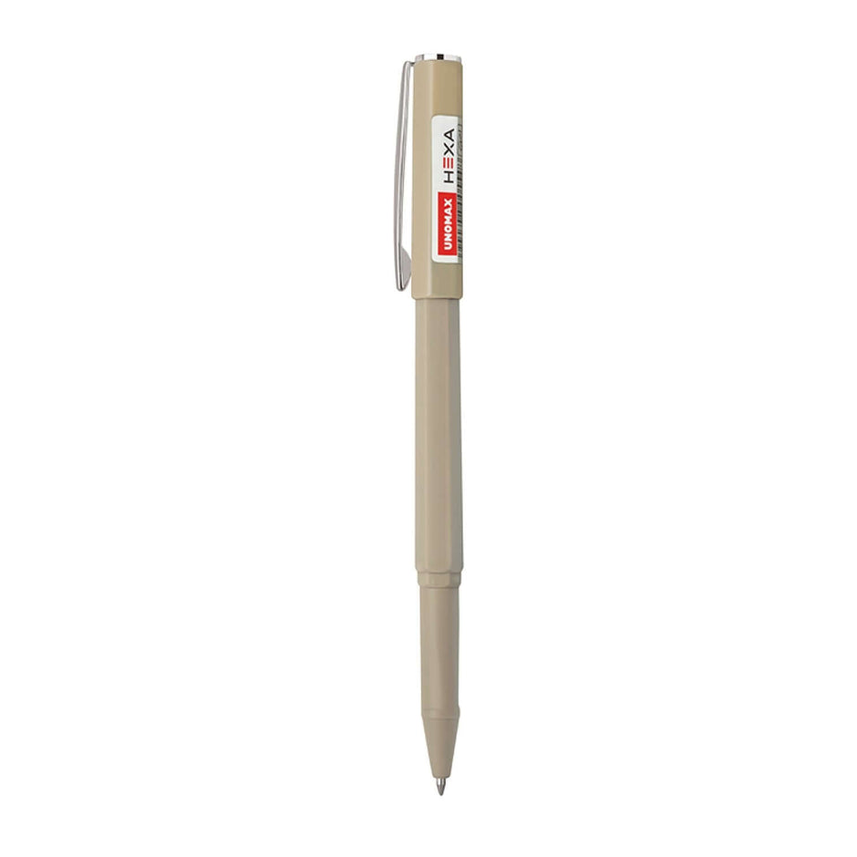 Unomax Hexa Gel Roller Pen | Ink Colour - Blue - Roller Ball Pens