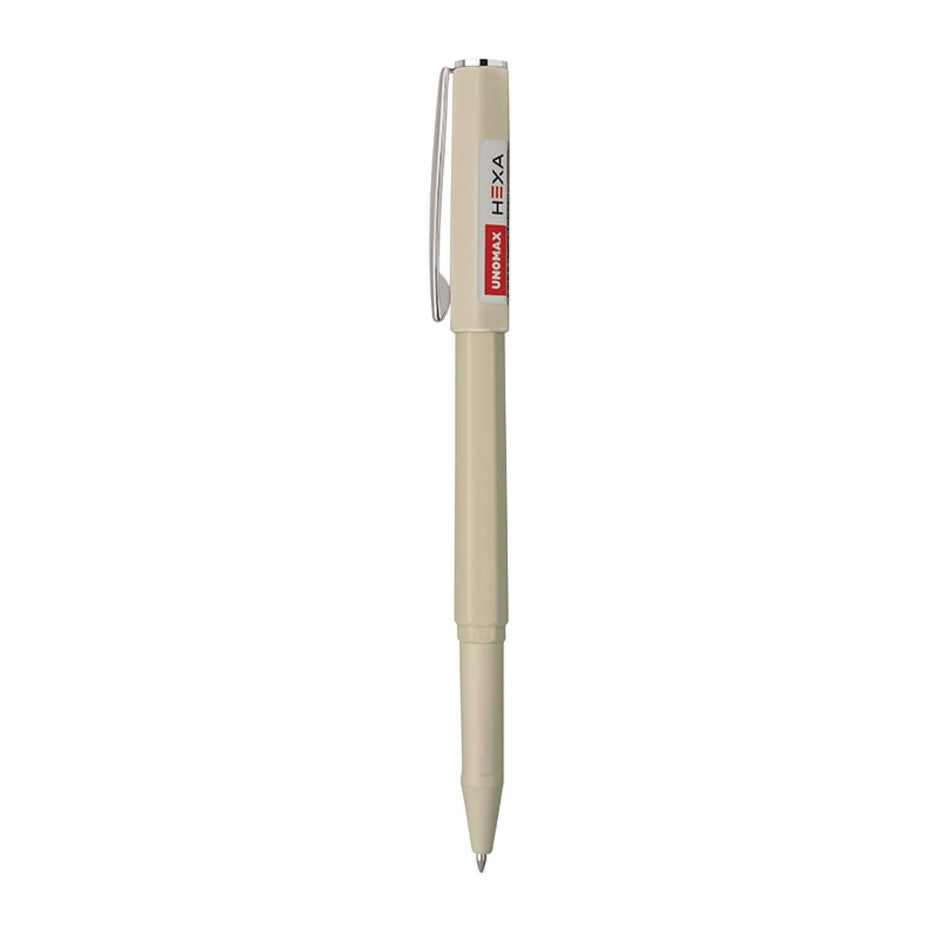 Unomax Hexa Gel Roller Pen | Ink Colour - Blue - Roller Ball Pens