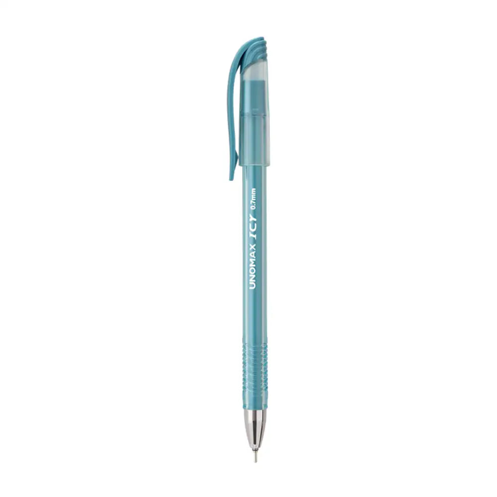 Unomax Icy Ball Pen | Ink Colour - Blue Black and Red - Blue - Ball Pens