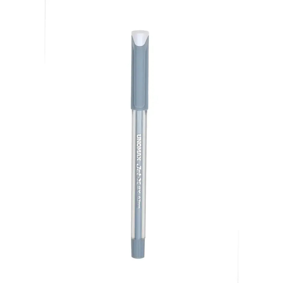 Unomax Jet-X 2X Ball Pen | Ink Colour - Blue Black and Red - Black - Ball Pens