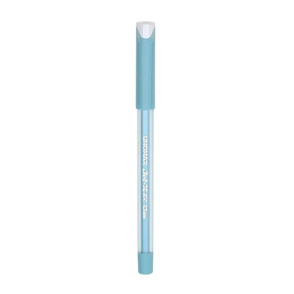 Unomax Jet-X 2X Ball Pen | Ink Colour - Blue Black and Red - Blue - Ball Pens