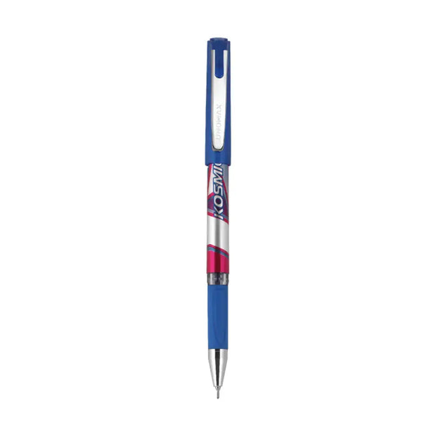 Unomax Kosmic Gel Pen | Waterproof Ink | Ink Colour - Blue and Black - Blue - Gel Pens