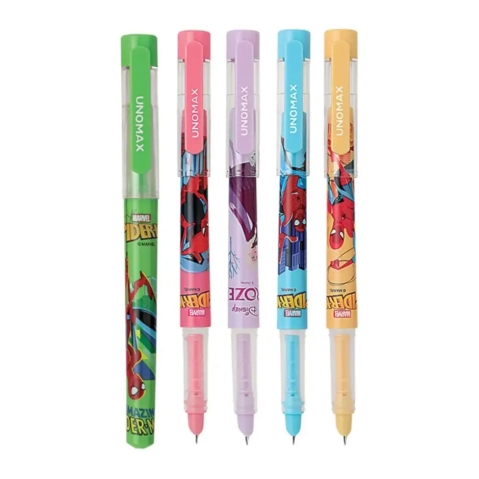 Unomax Marvel Fly-Hi Fountain Pen | Includes 2 Ink Cartridges - Fountain Pen