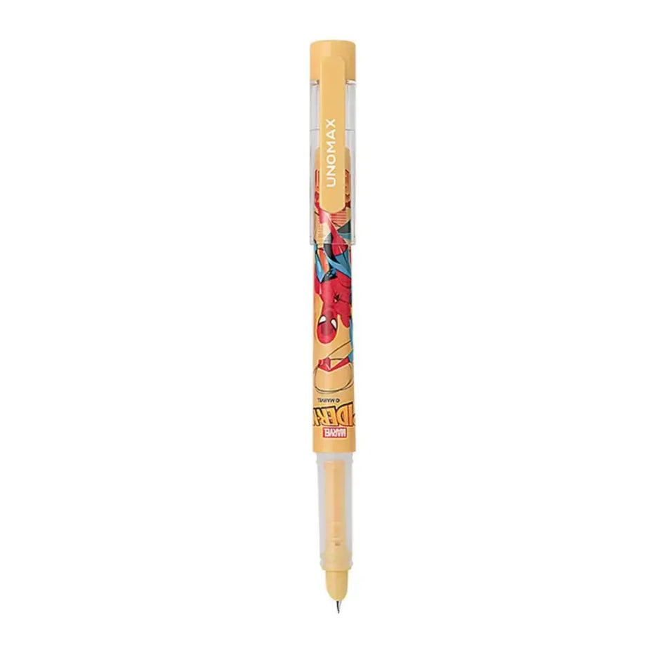 Unomax Marvel Fly-Hi Fountain Pen | Includes 2 Ink Cartridges - Fountain Pen