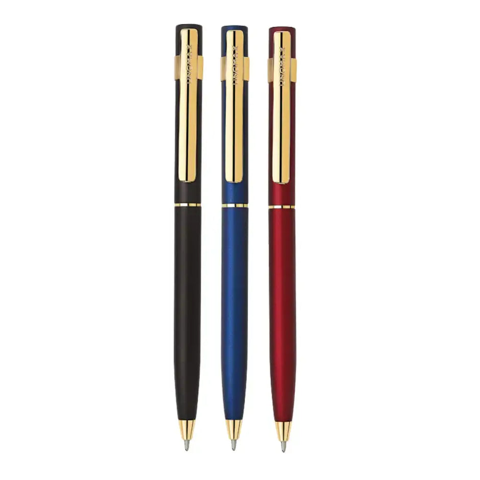 Unomax Nexa Gold Ball Pen | Ink Colour - Blue - Ball Pens