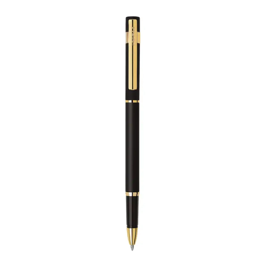Unomax Nexa Gold Roller Ball Pen | Ink Colour - Blue - Roller Ball Pens