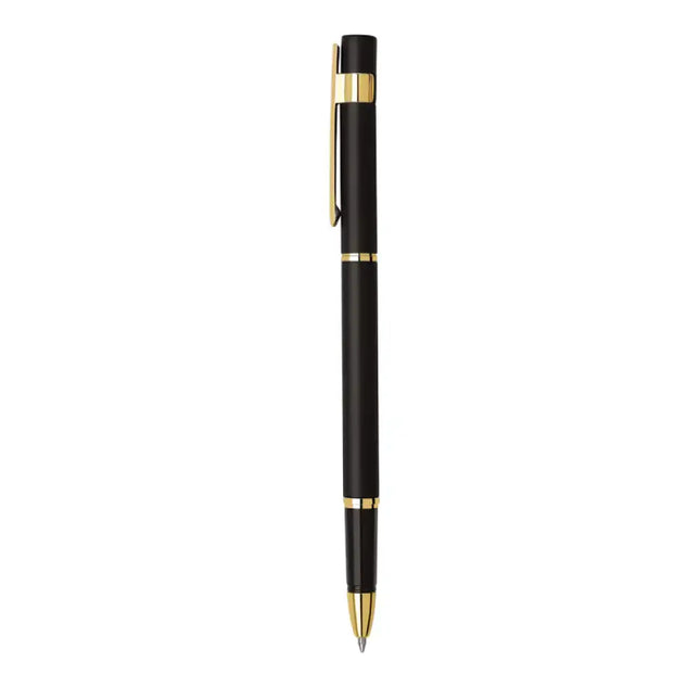 Unomax Nexa Gold Roller Ball Pen | Ink Colour - Blue - Roller Ball Pens