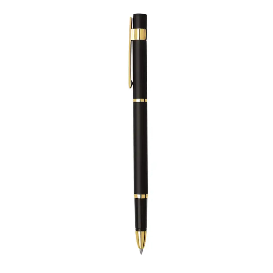 Unomax Nexa Gold Roller Ball Pen | Ink Colour - Blue - Roller Ball Pens