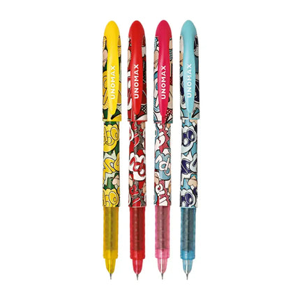 Unomax Oops Fountain Pen | Includes 2 Ink Cartridges - Fountain Pen