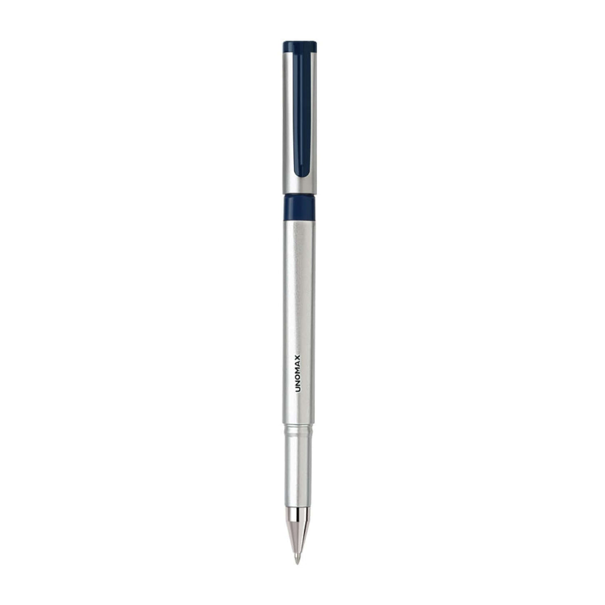 Unomax Quadra Gel Roller Pen | Ink Colour - Blue and Black - Blue - Roller Ball Pens