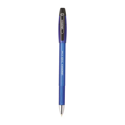 Unomax Silk Ball Pen | Ink Colour - Blue Black and Red - Blue - Ball Pens