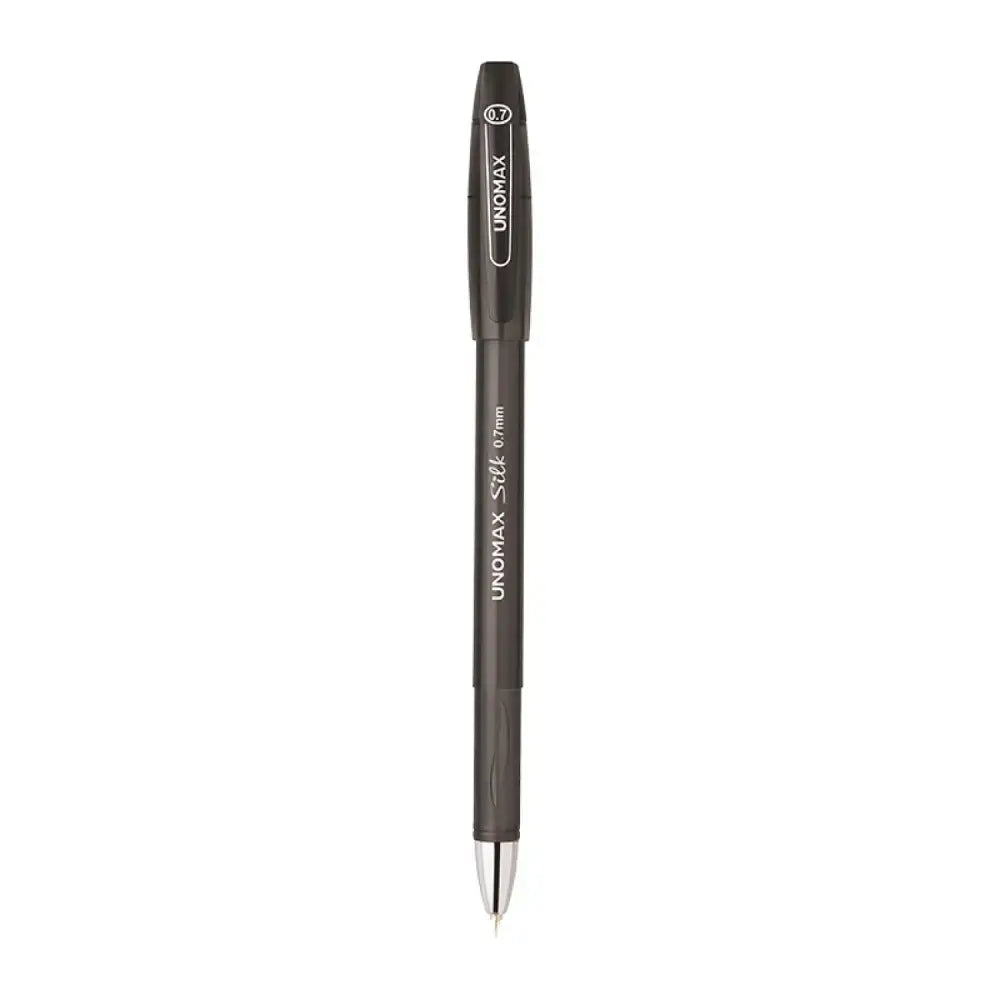 Unomax Silk Ball Pen | Ink Colour - Blue Black and Red - Black - Ball Pens