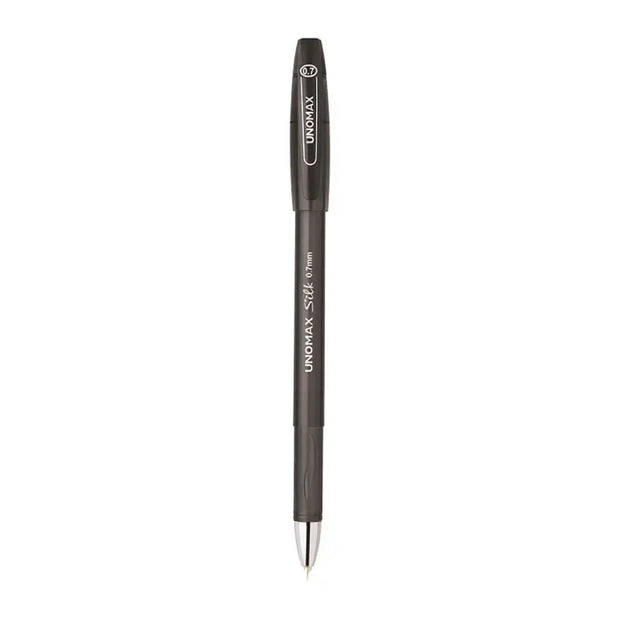 Unomax Silk Ball Pen | Ink Colour - Blue Black and Red - Black - Ball Pens
